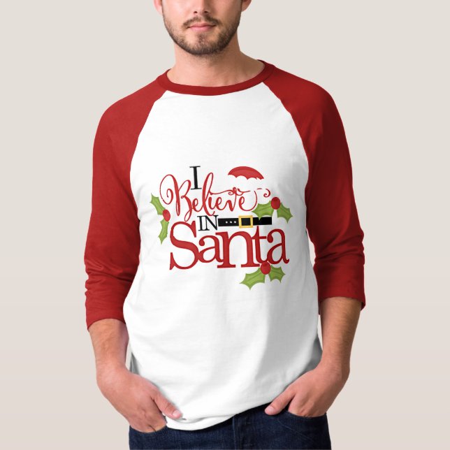 JAG TROR I JULTOMTEN TEE SHIRT (Framsida)