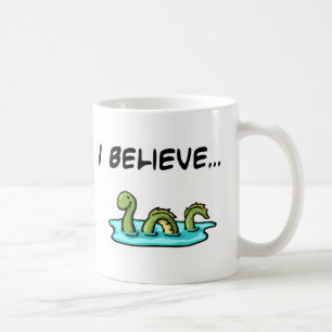 Jag tror i Loch Nessmonster Kaffemugg