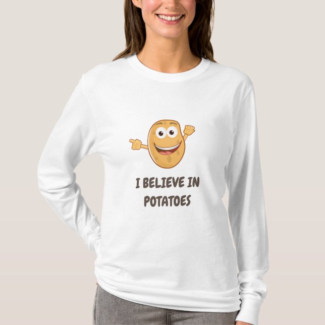 JAG TROR I POTATIS T SHIRT (Framsida)