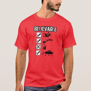 Jag tror i Santa T-shirt
