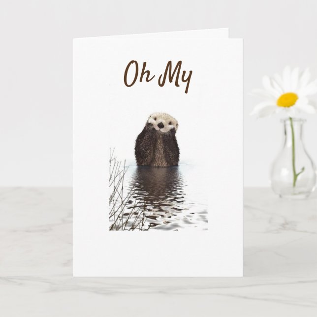 JAG TROR INTE ATT "DU" ÄR "50" BIRTIDKORT KORT (Liten växt)