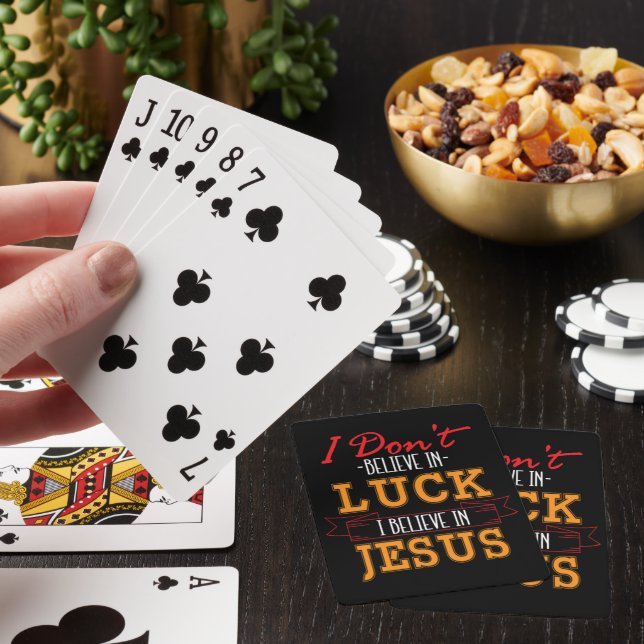 JAG TROR INTE I TUR I JESUS. CASINOKORT (På plats)