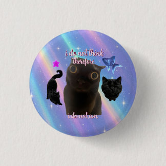 Jag tror inte katt meme tote handväskan knapp