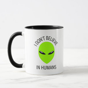 Jag tror inte på Humankaffe Mugg