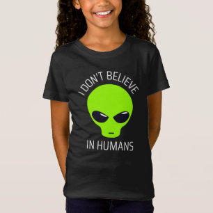 Jag tror inte på humans T-Shirt