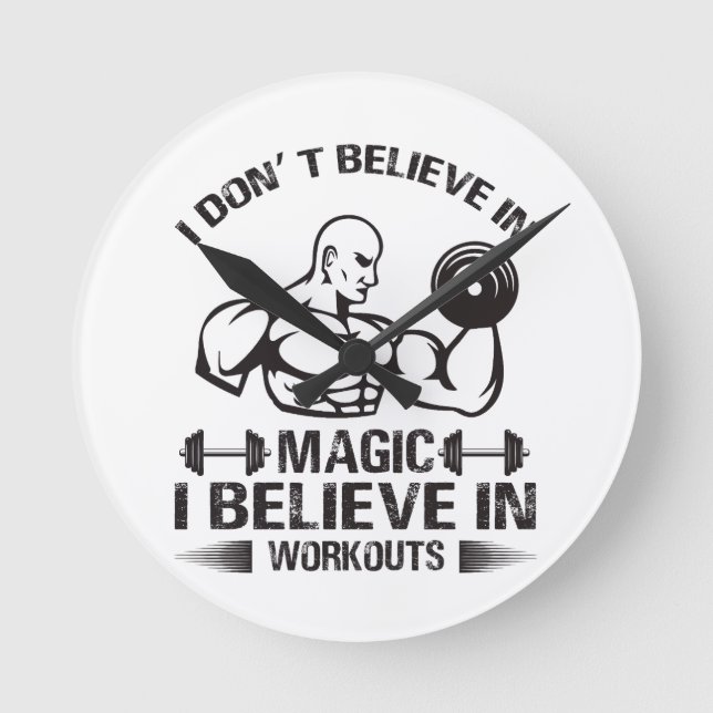 Jag tror inte på magi rund klocka (Framsida)