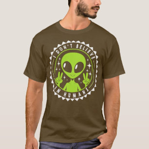 Jag tror inte på människan.. - Lustigt av Tobe Fon T Shirt
