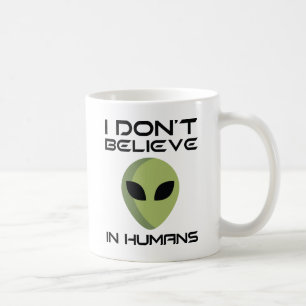 Jag tror inte på människor kaffemugg