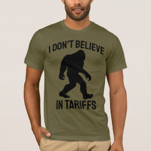 Jag tror inte på taxor - Lustigt Bigfoot T Shirt
