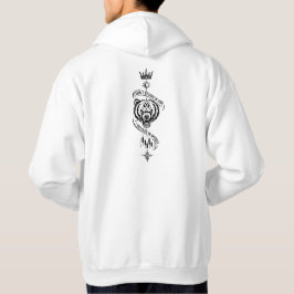 Jag tror inte på tur Björn Bakre tryck Hoodie