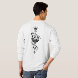 Jag tror inte på tur Björn Bakre tryck T Shirt