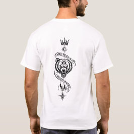 Jag tror inte på tur Björn Bakre tryck T Shirt