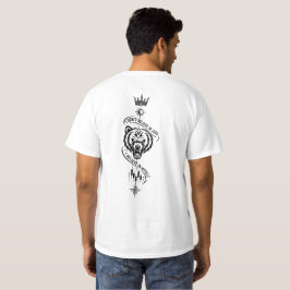Jag tror inte på tur Björn Bakre tryck T Shirt