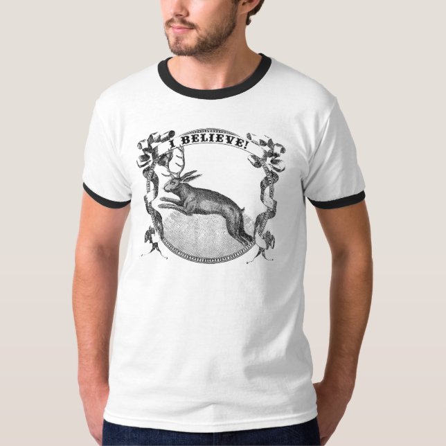 Jag tror (Jackalope) Tee (Framsida)