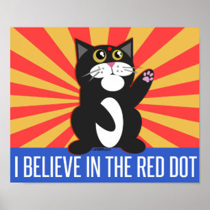 Jag tror katten poster