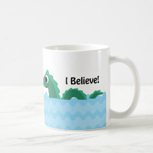 Jag tror mästare det sjöChamplain monster Kaffemugg