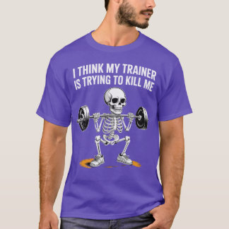 Jag tror Myrainer försöker döda mig grafisk presen T Shirt