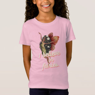 Jag tror på älvor Kids T-Shirt