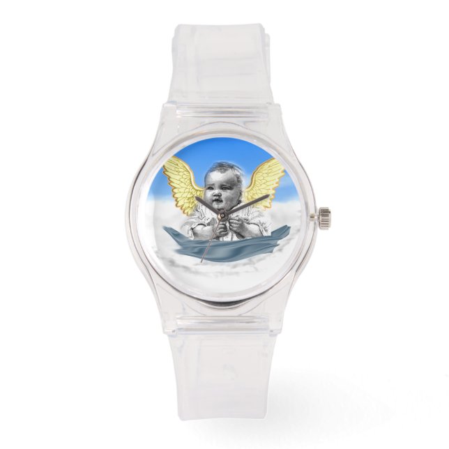 Jag tror på Änglar Armbandsur (Framsida)