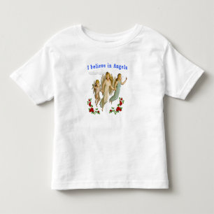 Jag tror på änglar kläder tee shirt