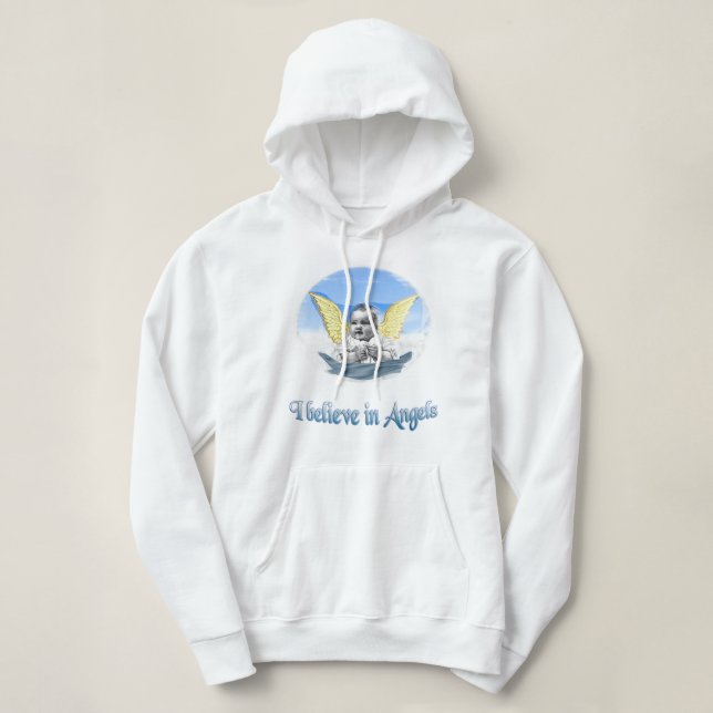 Jag tror på Änglar T Shirt (Design framsida)