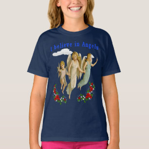 Jag tror på änglar t shirt