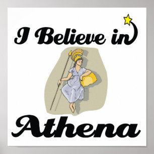 Jag tror på Athena Poster