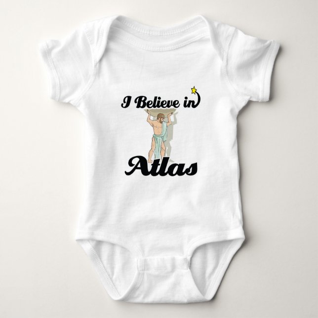 Jag tror på Atlas T Shirt (Framsida)