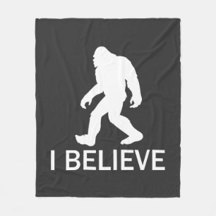 Jag tror på Bigfoot Fleecefilt