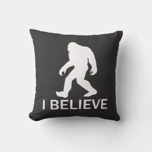 Jag tror på Bigfoot Kudde