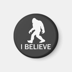 Jag tror på Bigfoot Magnet