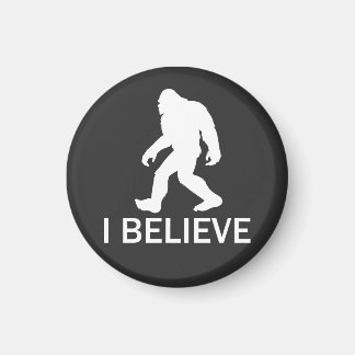 Jag tror på Bigfoot Magnet