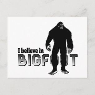 Jag tror på BIGFOOT Vykort