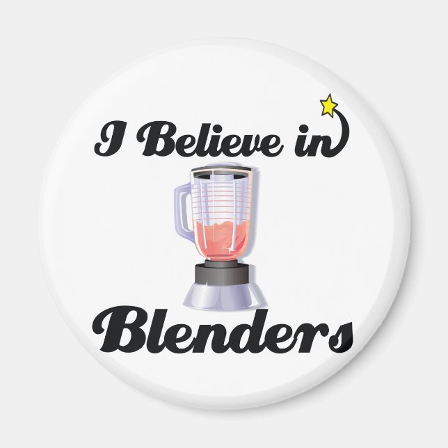 jag tror på blender magnet (Framsidan)