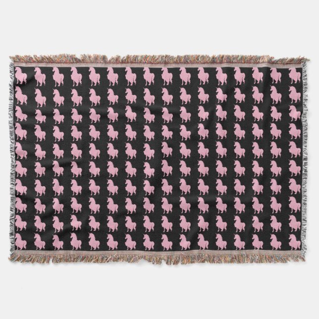 Jag tror på den osynliga rosa encorn. filt (Framsidan)