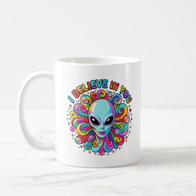 Jag Tror På Dig Kaffemugg (Vänster)