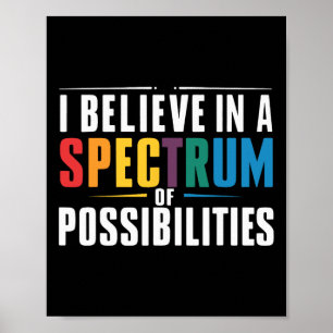 Jag tror på ett spektrum av möjligheter 1 poster