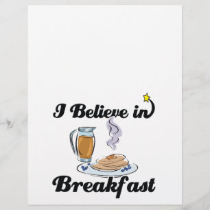 Jag tror på frukost reklamblad