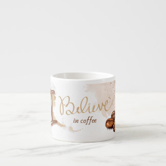 Jag tror på kaffe – För kaffeälskare Espressomugg