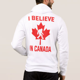 Jag tror på Kanada - Lusnyt Bigfoot T Shirt