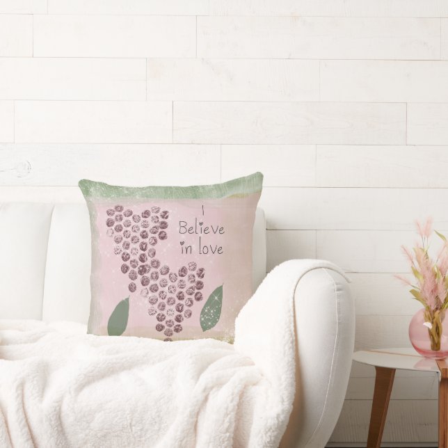 Jag tror på Kärlek Hearts Kudde (Soffa)