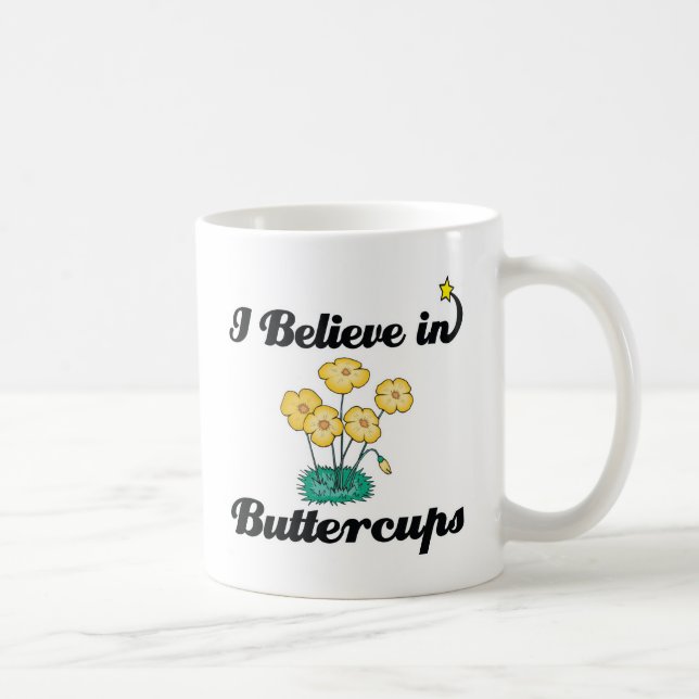 Jag tror på knölar kaffemugg (Höger)