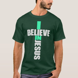 Jag tror på kristendomen Jesus Kor T Shirt