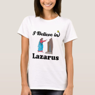 Jag tror på lazarus t-shirt