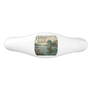 Jag tror på mig själv fantasifull Loch Ness Monste Handtag