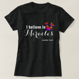Jag tror på mirakel t shirt