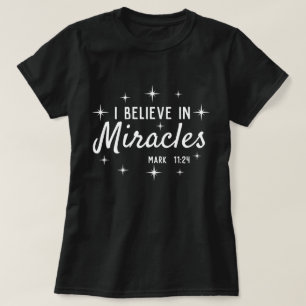 Jag tror på mirakel t shirt