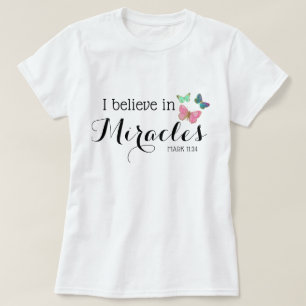 Jag tror på mirakel t shirt