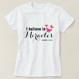 Jag tror på mirakel tee shirt