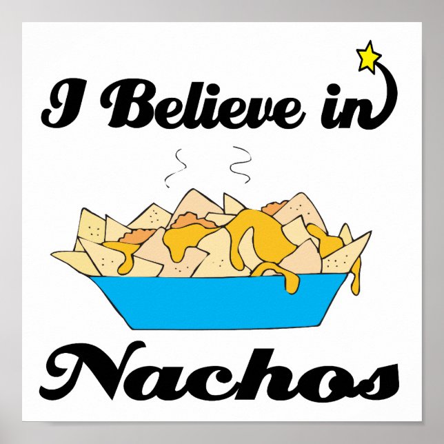 Jag tror på nachos poster (Framsidan)